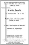 eine Anzeige